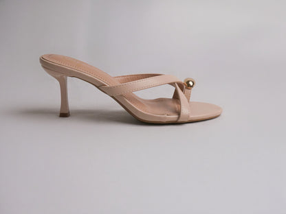 Sandales à lanières et talon