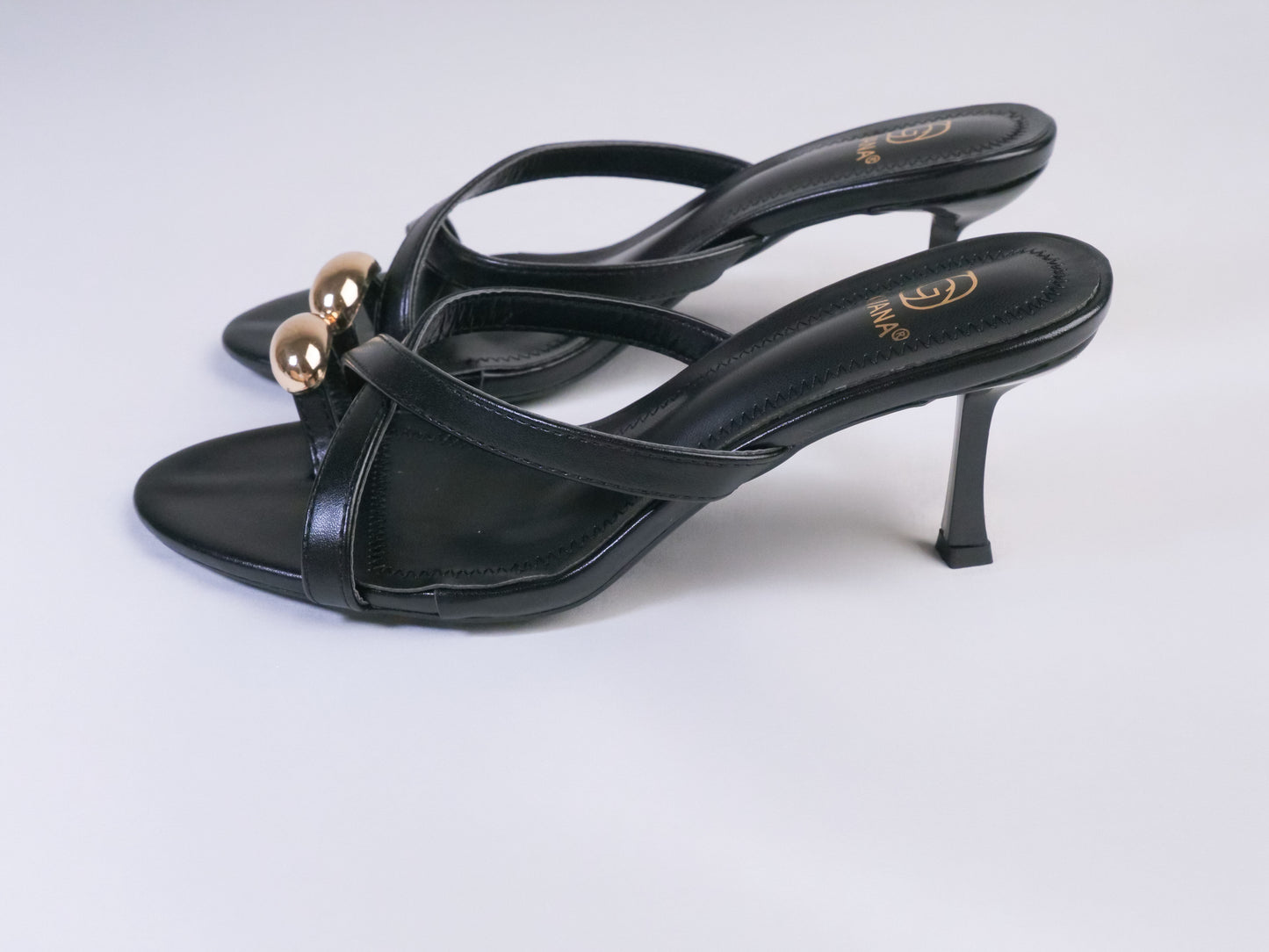 Sandales à lanières et talon